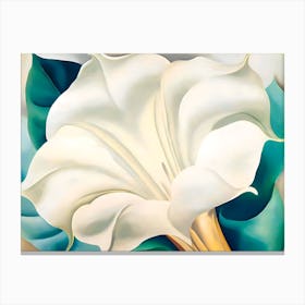 Georgia O'Keeffe - Jimson Weed Canvas Print