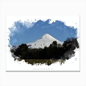 Parque Nacional Conguillío, Sur Chico, Chile Canvas Print