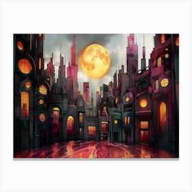 Cityscape 4 Canvas Print