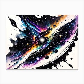 Galaxy Painting 5 Canvas Print