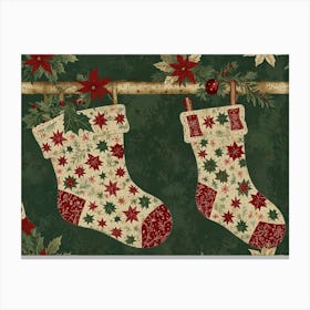 Christmas Stockings 1 Canvas Print