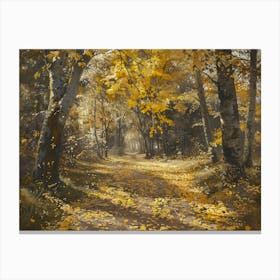 Autumn Path 10 Canvas Print