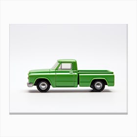 Toy Car 67 Chevy C10 Green 2 Canvas Print