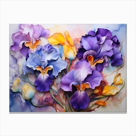 Irises 3 Canvas Print