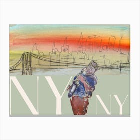 New York New York Jazz Music EEUU Canvas Print
