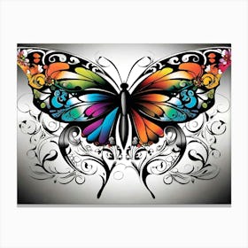 Colorful Butterfly 41 Canvas Print