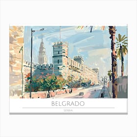 Belgrad Canvas Print