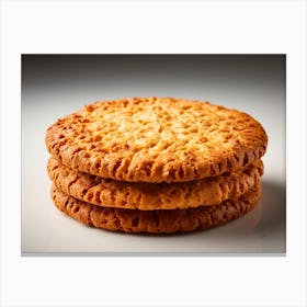 Stack Of Biscuits 2 Canvas Print