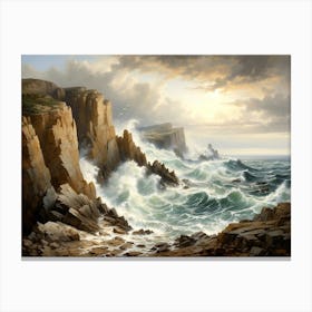 Stormy Seas 7 Canvas Print