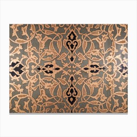 Gilded Wallpaper Canvas Print