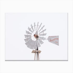 Windmill In Breeze Canvas Print
