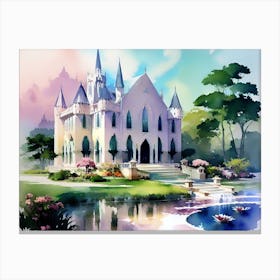 Fairytale Castle 10 Canvas Print