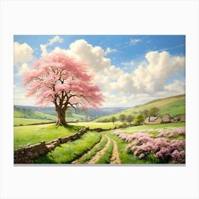 Springtime In The Yorkshire Canvas Print