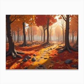 Autumn Forest 2 Canvas Print