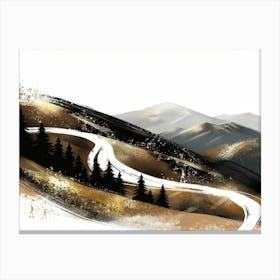 Mountain Road Canvas Print