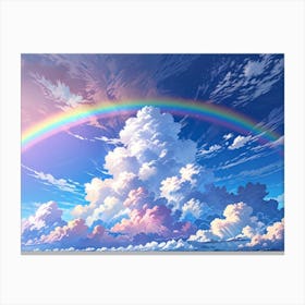 Rainbow In The Sky 16 Canvas Print