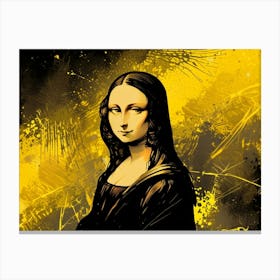 Mona Lisa 3 Canvas Print