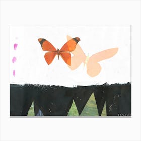 Butterfly Echo Canvas Print