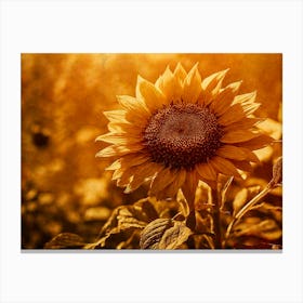 Sunflower Canvas Print