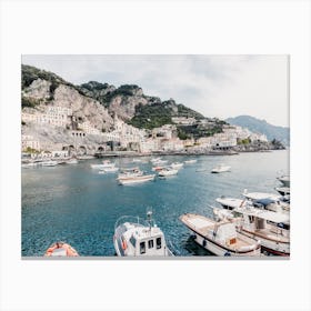 Amalfi At the Coast, Italy Canvas Print