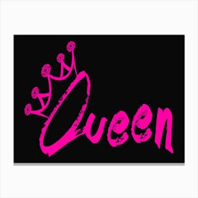 Pink Queen Canvas Print