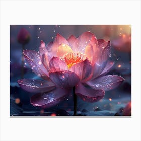 Lotus Flower 31 Canvas Print