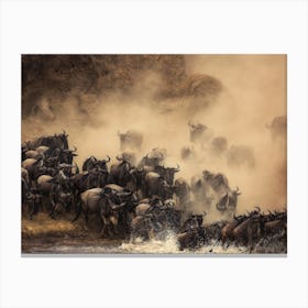 The Crossing Canvas Print