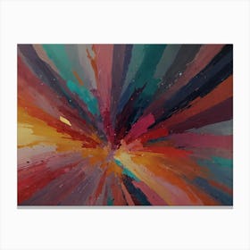 Burst Canvas Print