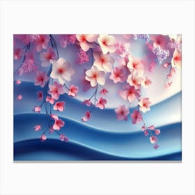 Sakura Flower Wallpaper 1 Canvas Print