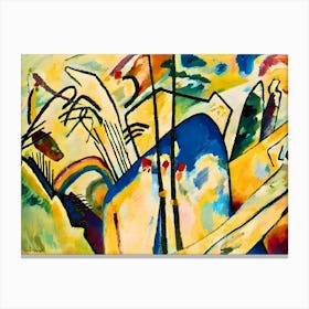 Wassily Kandinsky Abstract By Person 1 Canvas Print