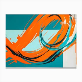 'Swirl' 1 Canvas Print