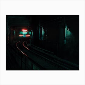 Missed the Train Canvas Print