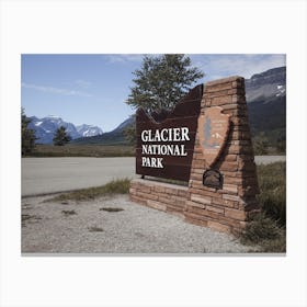 Glacier National Park Canvas Print