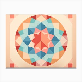 Geometric Mandala Canvas Print