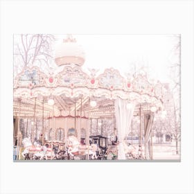 Carousel Paris III Canvas Print