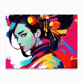 Chinese Girl 10 Canvas Print