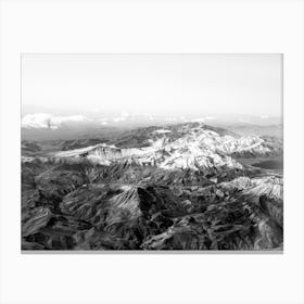 Landscapes Raw 17 Cordillera Blanca (Chile) Canvas Print