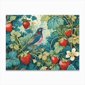 Strawberry Garden Canvas Print