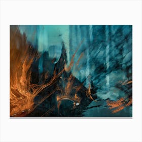 Fire And Ice Canvas Print