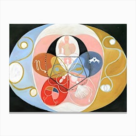 Hilma af Klint - Evolution, No. 14, Group VI Canvas Print