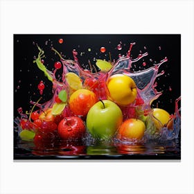 Fruit Splash 10 Canvas Print