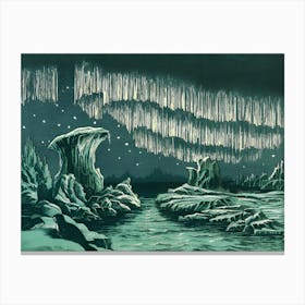 Polar Night Canvas Print