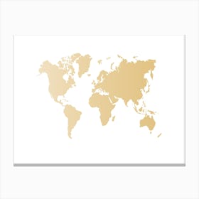 World Map 22 Canvas Print