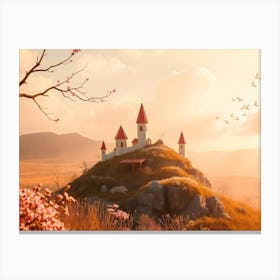 Fairytale Castle 1 Canvas Print