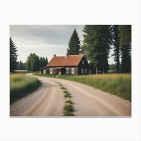 Country Road Canvas Print