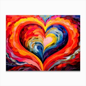 Heart Of Love 2 Canvas Print