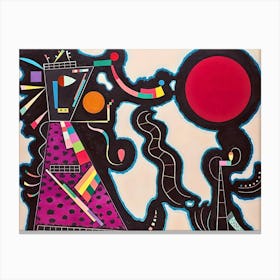 Wassily Kandinsky The Woman Canvas Print