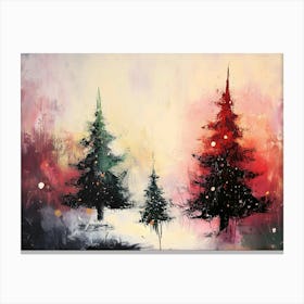 Christmas Trees 5 Canvas Print