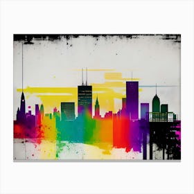 Chicago Skyline 22 Canvas Print