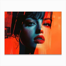 Portrait Of A Woman 74 Canvas Print